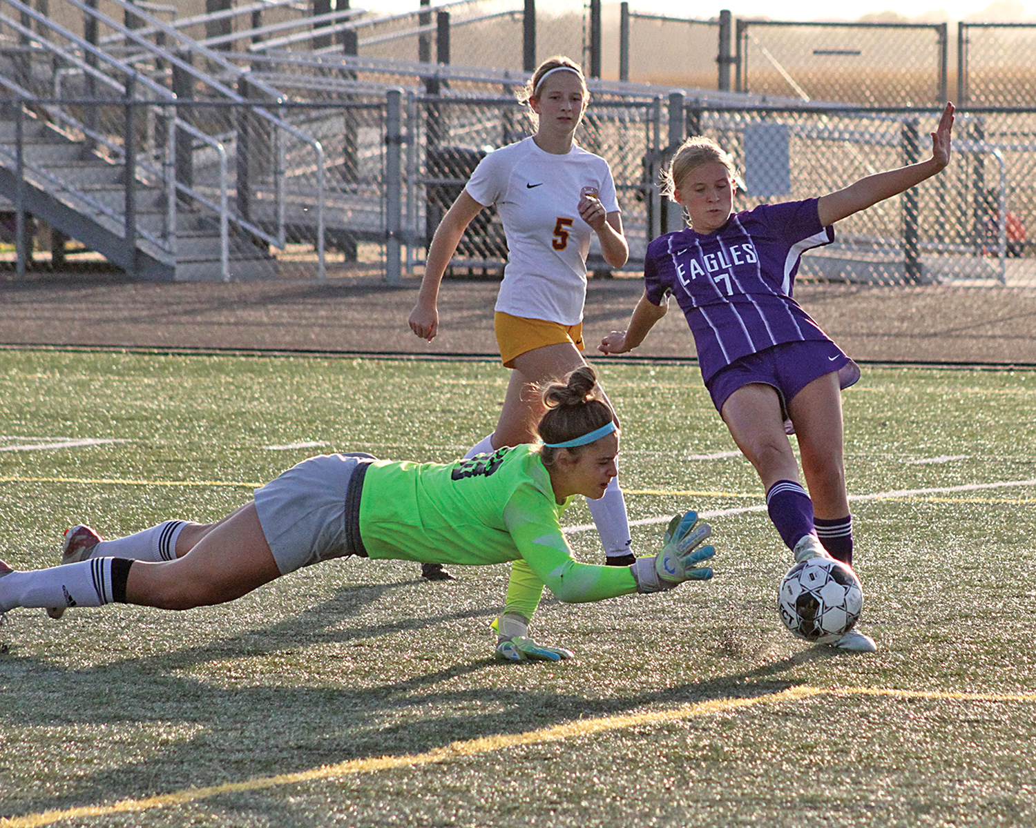 Flying full circle, Eagles shut out Jaguars in quarterfinals News